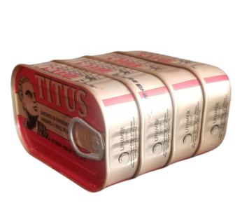 Titus Sardines 125 g – pack of 6