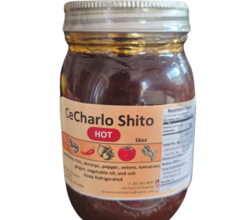 Shito ( Pepper Sauce) Hot by CeCharlo | 16 oz