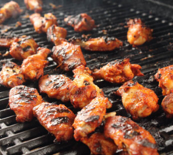 Grilled Chicken Wings (BBQ)