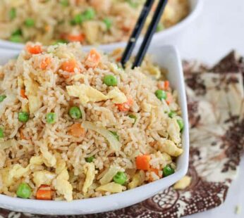 Coconut accent Fried rice
