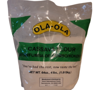 Cassava fufu flour (Lafu, Kokonte, Akpu) by ola ola | 4 Lbs