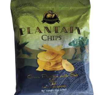 Green Plantain Chips with salt – Box of 24
